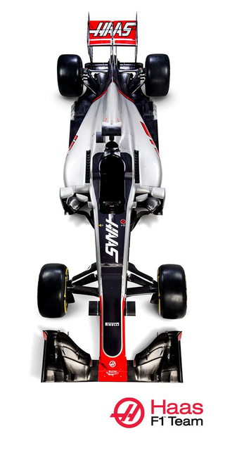 Illustration for article titled This Is Haas F1’s America-Tastic Formula One Racer